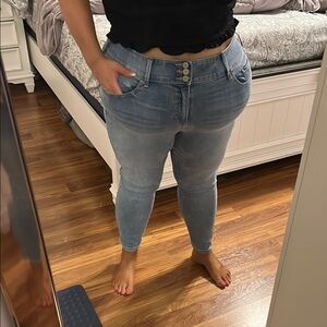 NWOT Torrid Blue super soft and stretchy Jeggings  size 20 xs